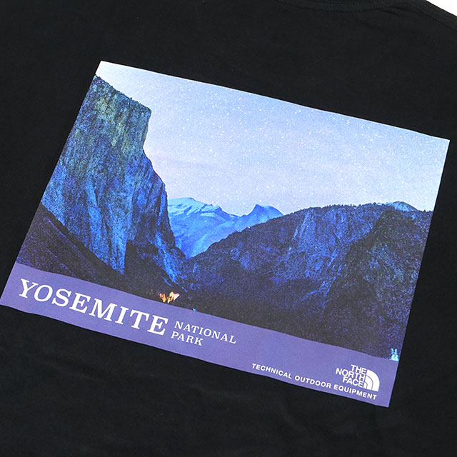 ザ・ノース・フェイス THE NORTH FACE メンズ ショートスリーブヨセミテシーナリーティー NT32436-K SS24 S S Yosemite Scenery Tee TNF ブラック｜mischiefstyle｜04