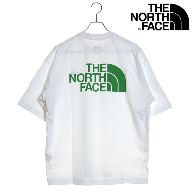 ザ・ノース・フェイス THE NORTH FACE メンズ ショートスリーブシンプルカラースキームティー NT32434-W SS24 S S Simple Color Scheme Tee ホワイト｜mischiefstyle