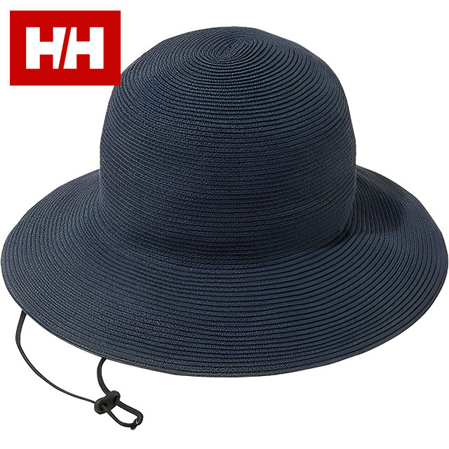 ヘリーハンセン HELLY HANSEN サマーロールハット HC92218-HB SS24 HH 麦わら帽子 UVカット フリーサイズ アウトドア ヘリーブルー｜mischiefstyle｜02