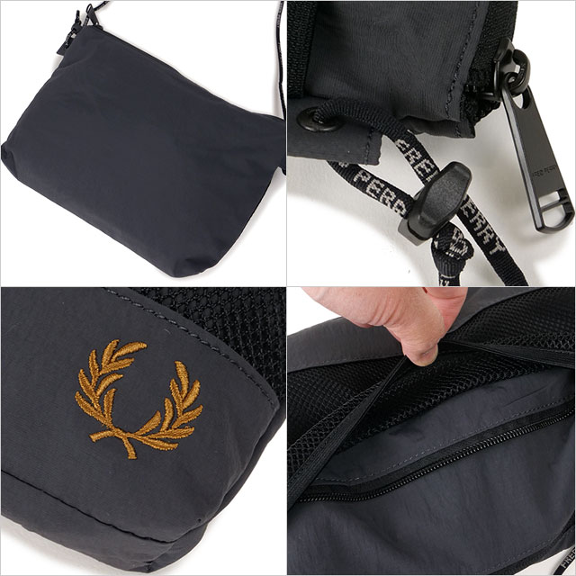 FRED PERRY（フレッドペリー） クリンクル ナイロンメッシュ