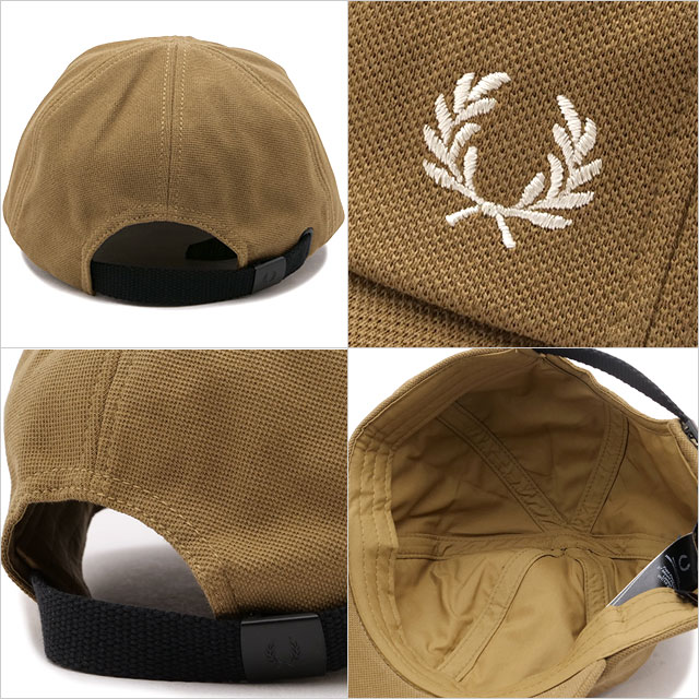 FRED PERRY フレッドペリー ピケクラシックキャップ HW6726 SS24