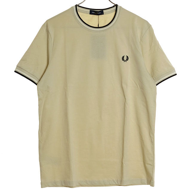 フレッドペリー FRED PERRY メンズ ツイン ティップド Tシャツ M1588 SS24 T...