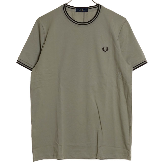 フレッドペリー FRED PERRY メンズ ツイン ティップド Tシャツ M1588 SS24 T...