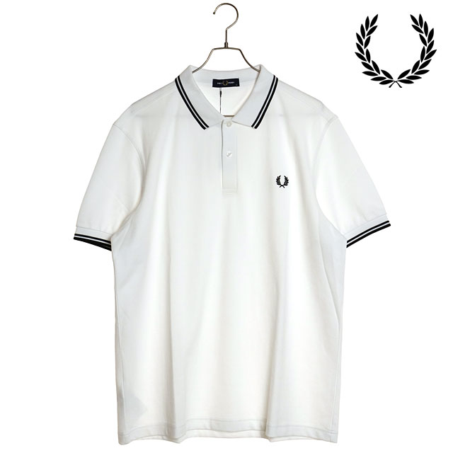 フレッドペリー FRED PERRY メンズ ツイン ティップド フレッドペリーシャツ M3600 SS24 TWIN TIPPED FRED PERRY SHIRT トップス 半袖 定番 ポロシャツ :10077590:SHOETIME