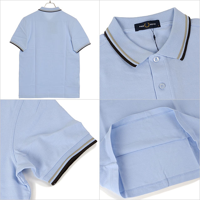 FRED PERRYフレッドペリー ポロシャツ メンズツインチップ半袖ポロシャツ FRED PERRY（フレッドペリー） ポロシャツ 半袖 メンズ M3600 ツイン
