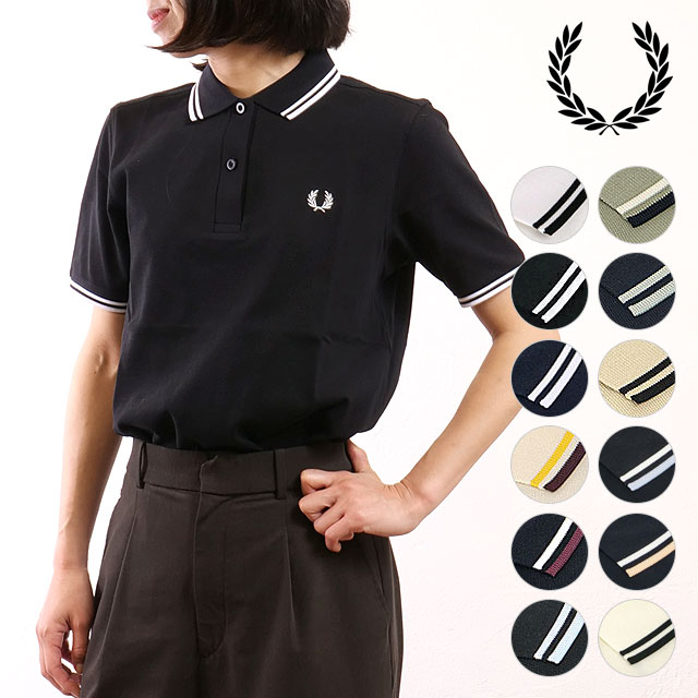 FRED PERRY（フレッドペリー） ポロシャツ ツイン ティップド フレッド