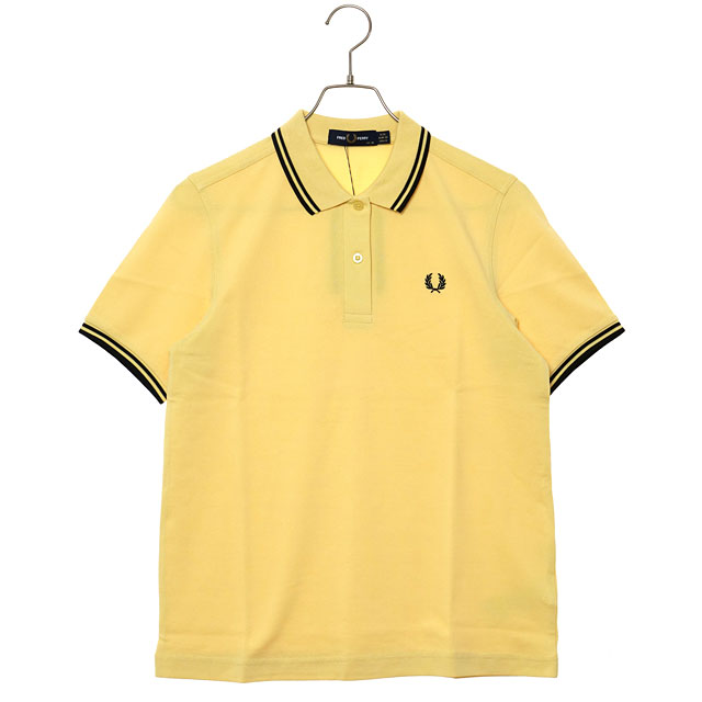 Fred Perry 半袖ポロシャツ G3600 イエロー FRED PERRY（フレッドペリー） ポロシャツ ツイン ティップド フレッド