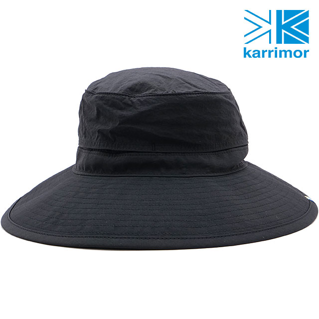 カリマー Karrimor ベンチレーションクラシック ST 100773-9000 SS24 ventilation classic ST メンズ・レディース 帽子 アウトドア 撥水 UVケア 防臭 Black｜mischiefstyle