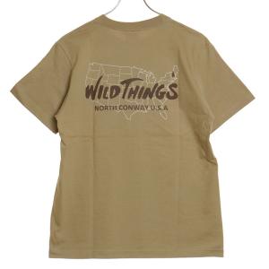 ワイルドシングス WILD THINGS メンズ バースプレイス Tシャツ WT24063K SS2...