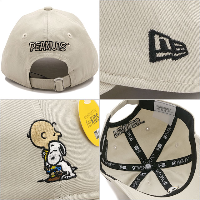 NEW ERA（ニューエラ） キッズ コラボキャップ ピーナッツ スヌーピー