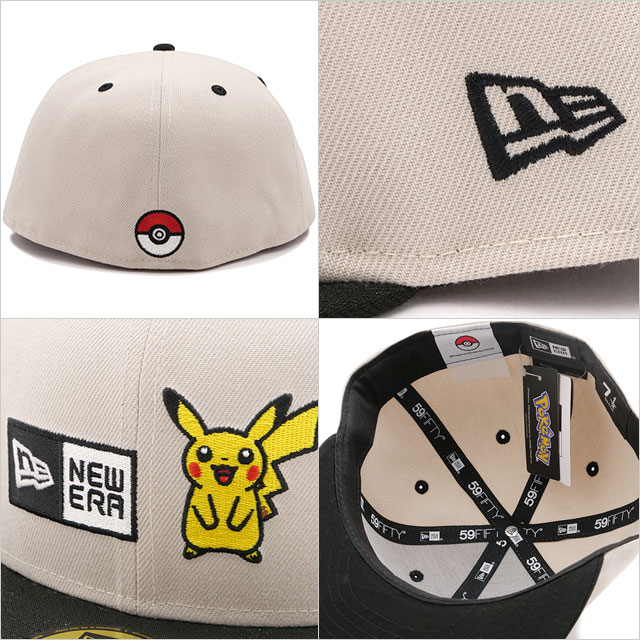NEW ERA 59FIFTY ピカチュウ キャップ 7 1/4 ニューエラ キャップ NEW ERA コラボ 59FIFTY Pokmon ポケモン