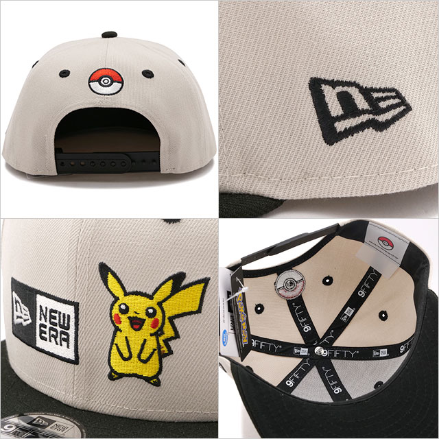 NEW ERA（ニューエラ） キッズ コラボキャップ ポケモン ピカチュウ
