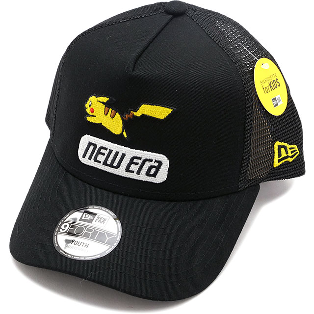 NEW ERA（ニューエラ） キッズ メッシュキャップ ポケモン ピカチュウ
