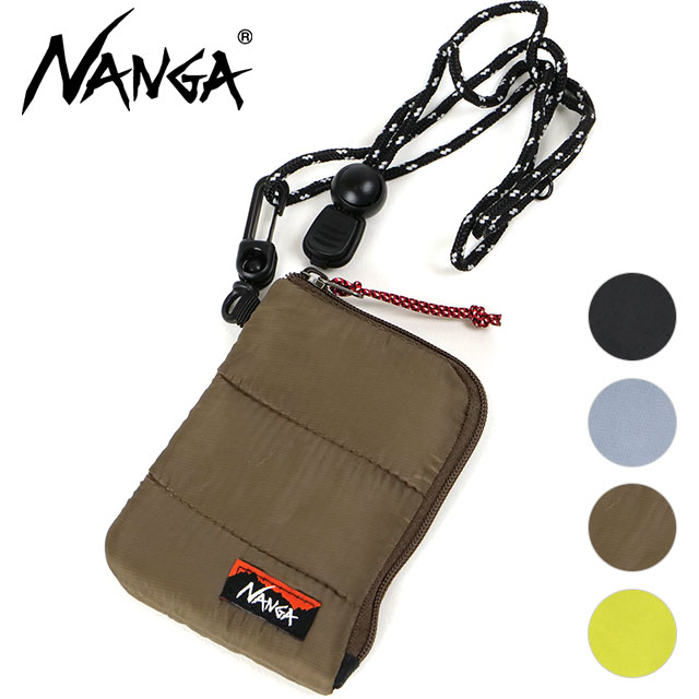 ナンガ NANGA コインケース NA2353-1Z504 SS24 COIN CASE メンズ・レディース ミニ財布 カードケース ショルダーポーチ｜mischiefstyle