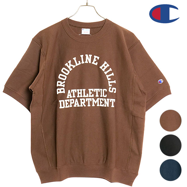 Champion（チャンピオン） メンズ リバースウィーブ ハーフスリーブ