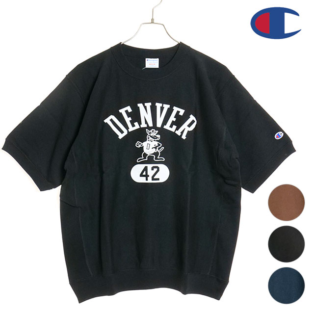 Champion（チャンピオン） メンズ リバースウィーブ ハーフスリーブ