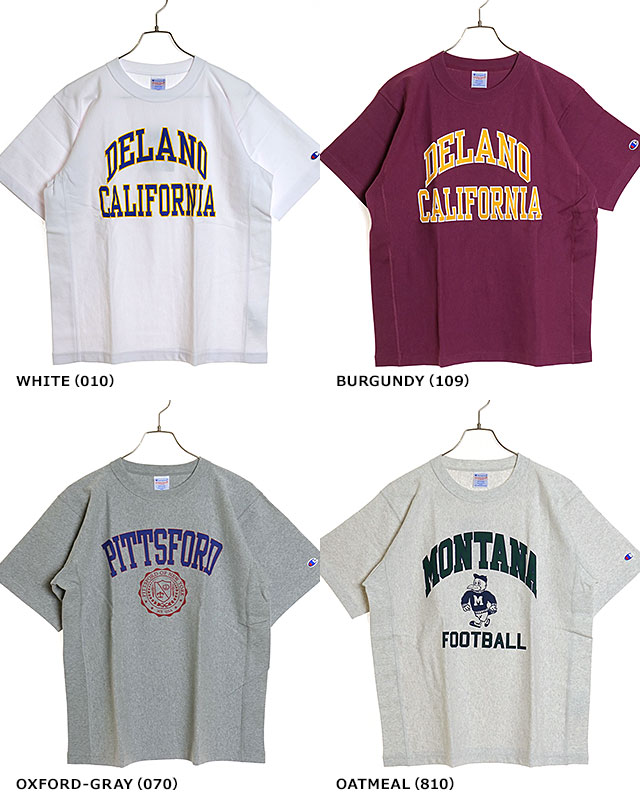 Champion（チャンピオン） メンズ リバースウィーブ ショートスリーブ