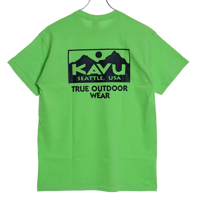 カブー KAVU メンズ トゥルーロゴTシャツ 19822032 SS24 TRUE LOGO Te...