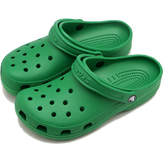 限定モデル クロックス crocs レディース サンダル クラシック クロッグ 10001-3WH SS24 Classic Clog EVAサンダル Green-Ivy｜mischiefstyle｜02