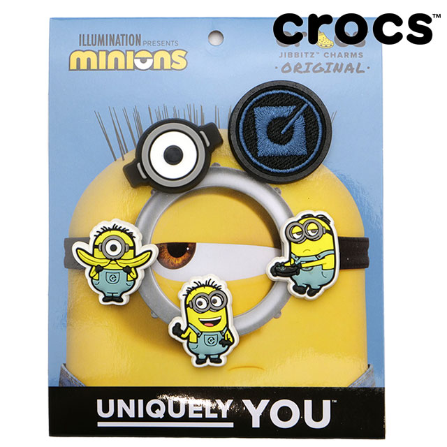 crocs（クロックス） ジビッツチャーム ミニオンズ 5パック 10012725