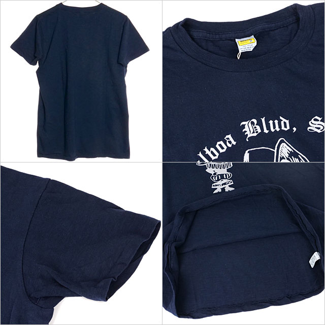 ベルバシーン VELVA SHEEN メンズ バルボアブルーTシャツ 1624007 SS24 “BALBOA BLUE”TEE トップス 半袖 MADE IN USA コットン｜mischiefstyle｜06