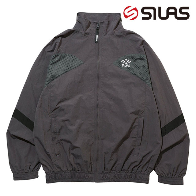 コラボ サイラス SILAS メンズ アンブロ トラックジャケット 110241021004 SS24SPOT SILAS UMBRO TRACK JACKET トップス ジャージ トラックトップ CHARCOAL :10078158:SHOETIME