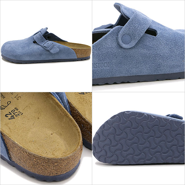 BIRKENSTOCK（ビルケンシュトック） メンズ サンダル ボストン ベロア