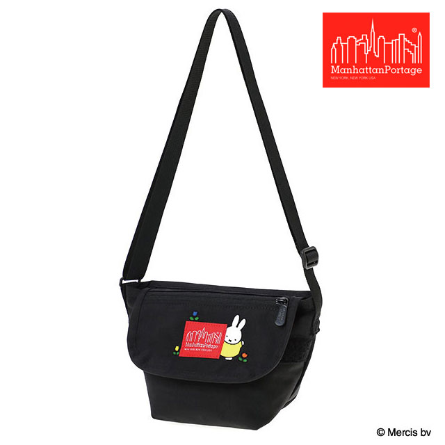 マンハッタンポーテージ Manhattan Portage カジュアルメッセンジャーバッグ フォー キッズ ミッフィー MP1602FZP500CDMIFFY SS24 ショルダーバッグ Black