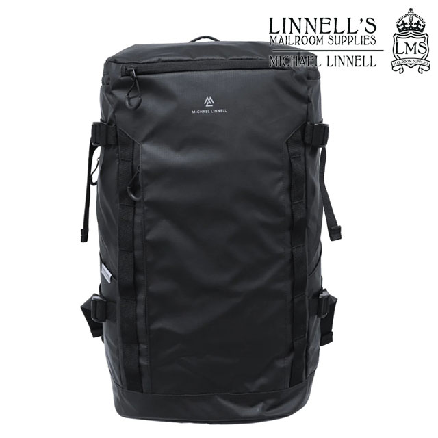 �}�C�P�������l�� MICHAEL LINNELL �r�b�O�{�b�N�X�o�b�N�p�b�N MLAC-33 SS24 41L BIG BOX BACKPACK �� �����b�N �f�C�p�b�N �ʋΒʊw Black ���K�戵�X