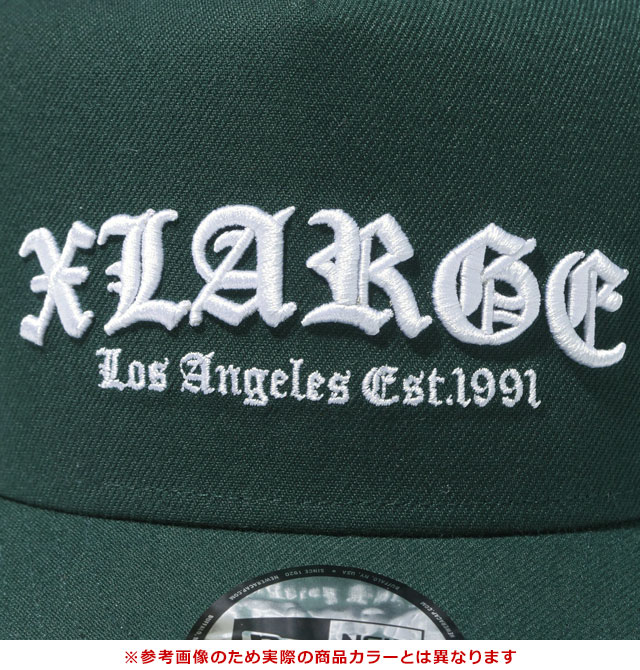 XLARGE（エクストラ ラージ） ニューエラ メッシュスナップバック