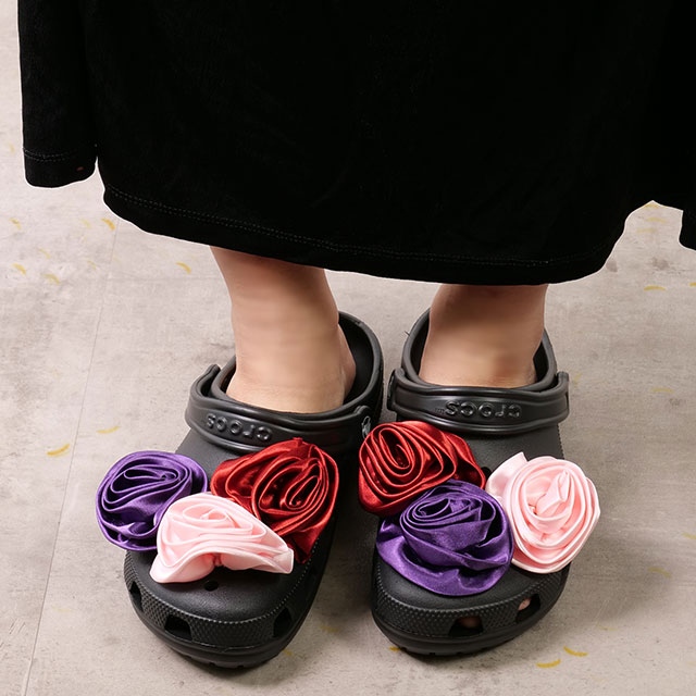 crocs クロックス サンダル クラシック ロゼット クロッグ