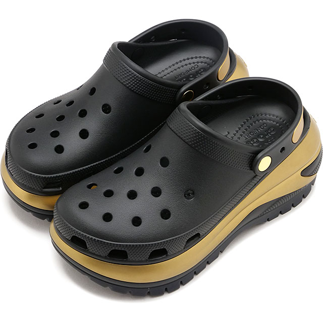 crocs クロックス サンダル メガ クラッシュ メタリック