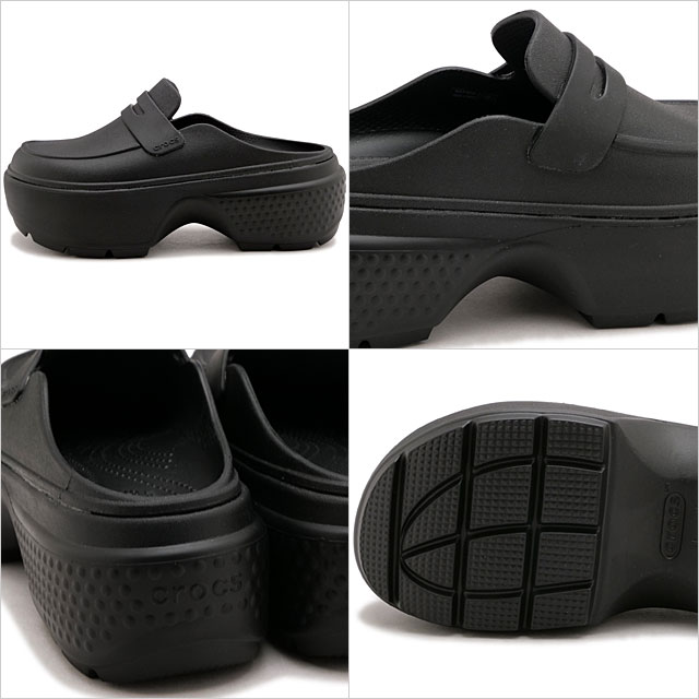 crocs（クロックス） サンダル ストンプ ローファー 209937-060 Stomp