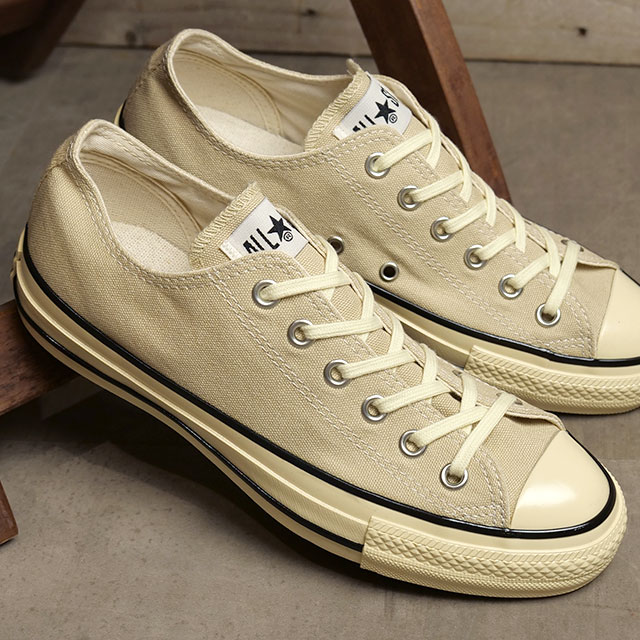 コンバース CONVERSE スニーカー オールスター US エイジドカラーズ ローカット 31312601 FW24 ALL STAR US  AGEDCOLORS OX レディース 靴 シューズ SAND-WHITE