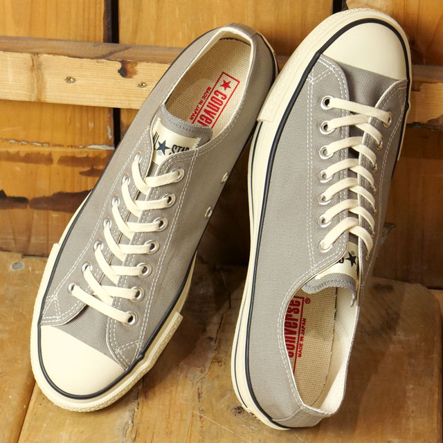 コンバース CONVERSE スニーカー キャンバス オールスター J ローカット 31312800 FW24 CANVAS ALL STAR J  OX メンズ・レディース 靴 シューズ 日本製 GREIGE