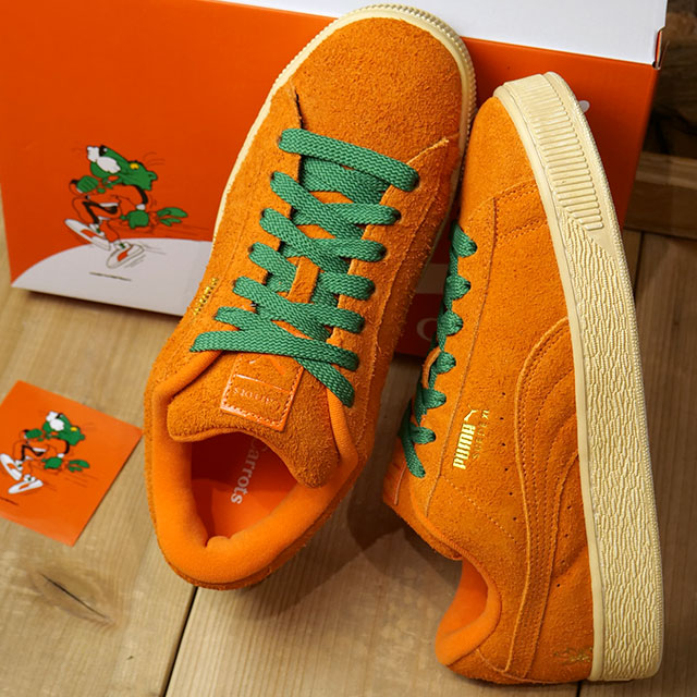 返品送料無料 プーマ PUMA スニーカー スウェード XL キャロッツ 398800-01 FW24 SUEDE XL CARROTS メンズ 靴  シューズ コラボ リッキーオレンジ : 10078691 : SHOETIME - 通販 - Yahoo!ショッピング