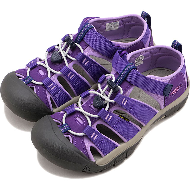 キーン KEEN サンダル ビッグキッズ ニューポート エイチツー 1026274 SS24 KIDS Youth NEWPORT H2 ユース 子供靴 TILLANDSIA-PURPLE ENGLISH-LAVENDER｜mischiefstyle｜02