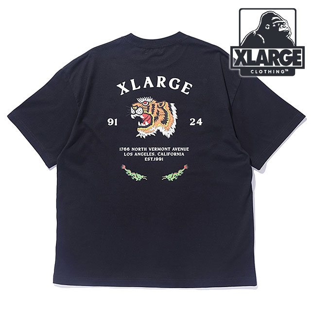 XLARGE（エクストラ ラージ） タイガー ショートスリーブTシャツ