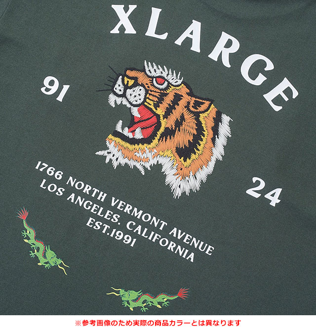 XLARGE（エクストラ ラージ） タイガー ショートスリーブTシャツ
