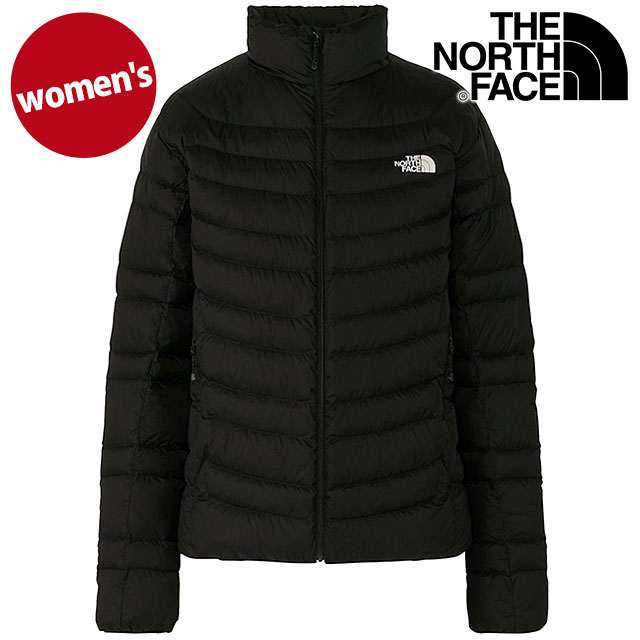 ザ・ノース・フェイス THE NORTH FACE サンダージャケット NYW82312-K FW24 Thunder Jacket レディース  TNF アウトドア アウター ダウンジャケット ブラック