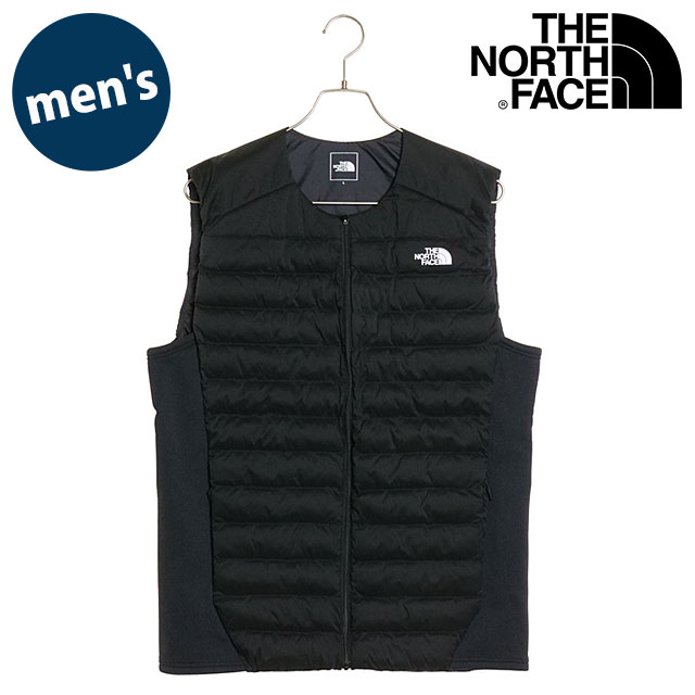 ザ・ノース・フェイス THE NORTH FACE レッドランベスト NY82494-K FW24 Red Run Vest メンズ TNF  アウトドア アウター 中綿ベスト ランニング ブラック