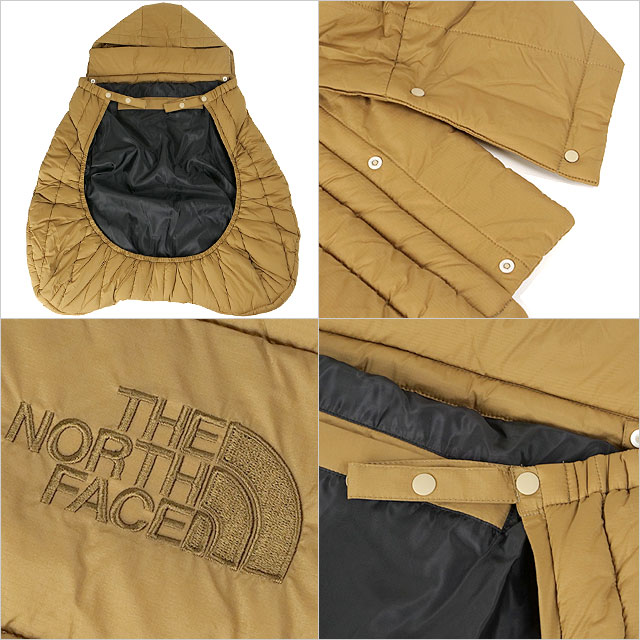 ノースフェイス シェルブランケットNNB72301　ブラウン ザ・ノース・フェイス THE NORTH FACE Baby Shell Blanket