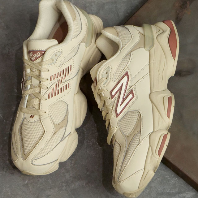 22.0〜25.0cm ニューバランス NEWBALANCE スニーカー GC9060 GC9060GC FW24 男の子・女の子 キッズ 子供靴 レディース Wワイズ 3E〜4E相当 BEIGE