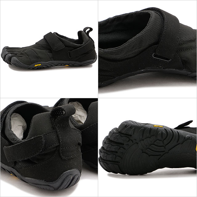 ビブラムファイブフィンガーズ Vibram FiveFingers 5本指シューズ 21M3601 SS24 靴 ベアフット ジム フィットネス トレーニング ランニング Black Black｜mischiefstyle｜03