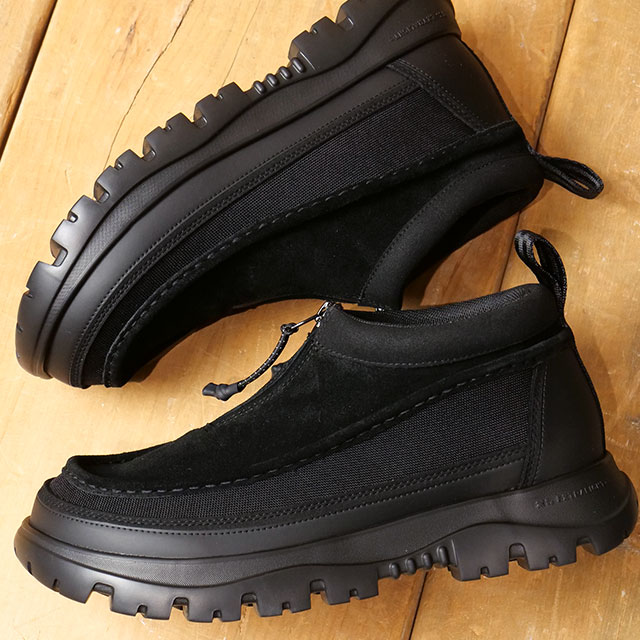SHAKA 24cm ジップ モカシン ブーティ SHAKA（シャカ） ジップモカシンブーティ EX SK-290 FW24 ZIP MOCCASIN