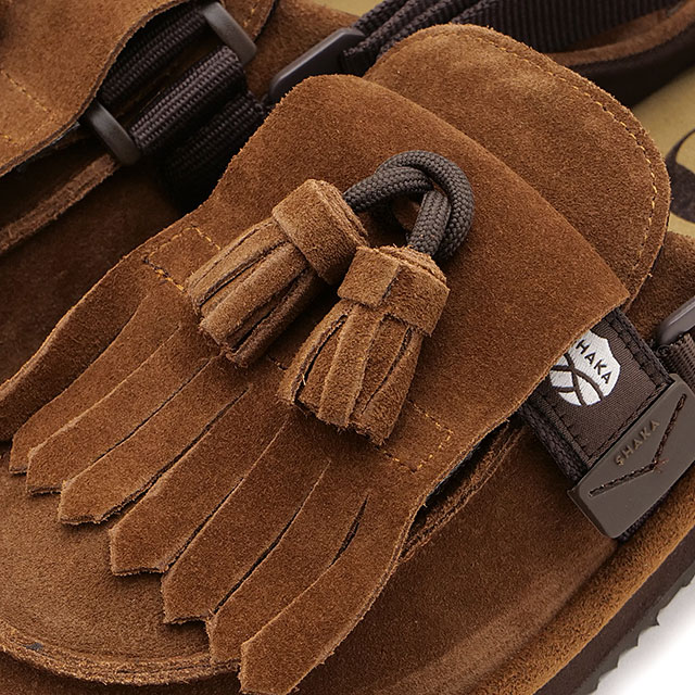 SHAKA（シャカ） モックミュールタッセルスエード SK-296 MOC MULE