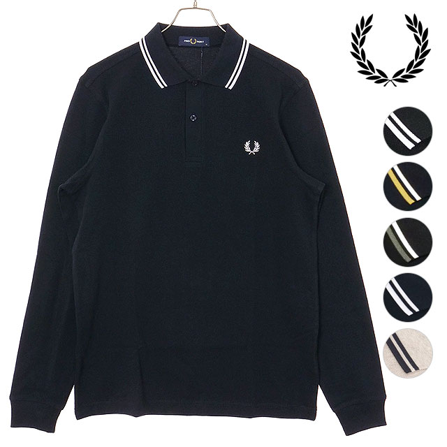FRED PERRY（フレッドペリー） ロングスリーブ ツイン ティップド