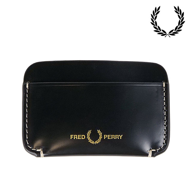 FRED PERRY（フレッドペリー） ボックスレザーカードホルダー L8296