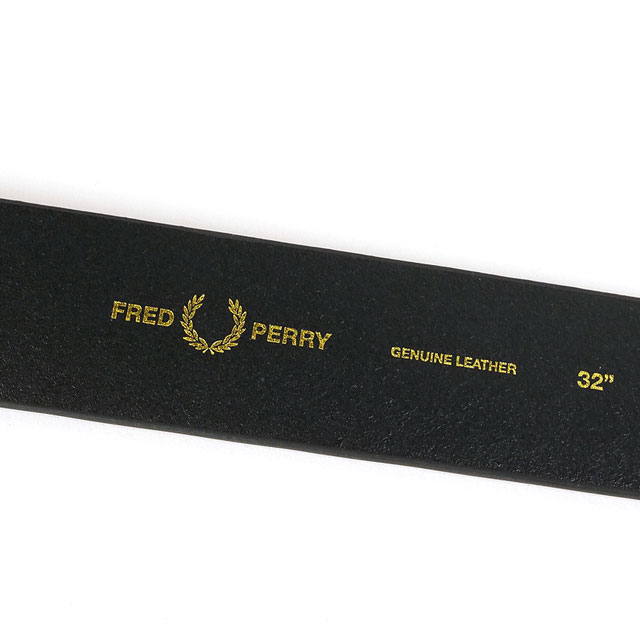 【本革】フレッドペリー FRED PERRY 本革 ベルト 黒 【未使用】 2025年最新】Fred Perry 素材：本革 ベルトの人気アイテム