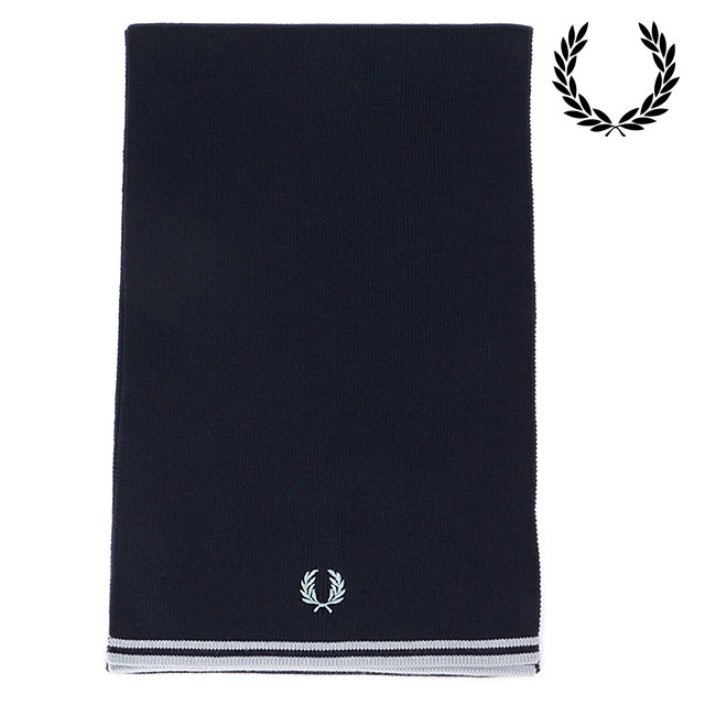 FRED PERRY（フレッドペリー） ツインティップドメリノウールスカーフ
